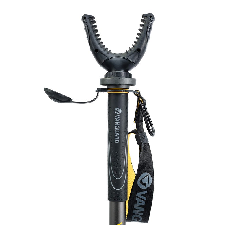 Vanguard VEO 2 CM-234TU Carbon Fiber Shooting Stick, Tri-Stand Base with Ball Joint, Rotating and Removeable U Shaped Yoke - Image 4